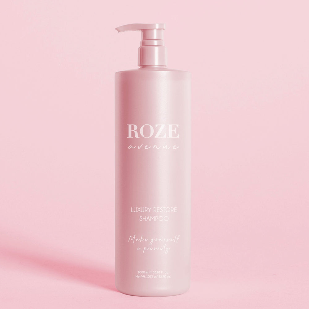 duży szampon regenerujący do włosów roze avenue