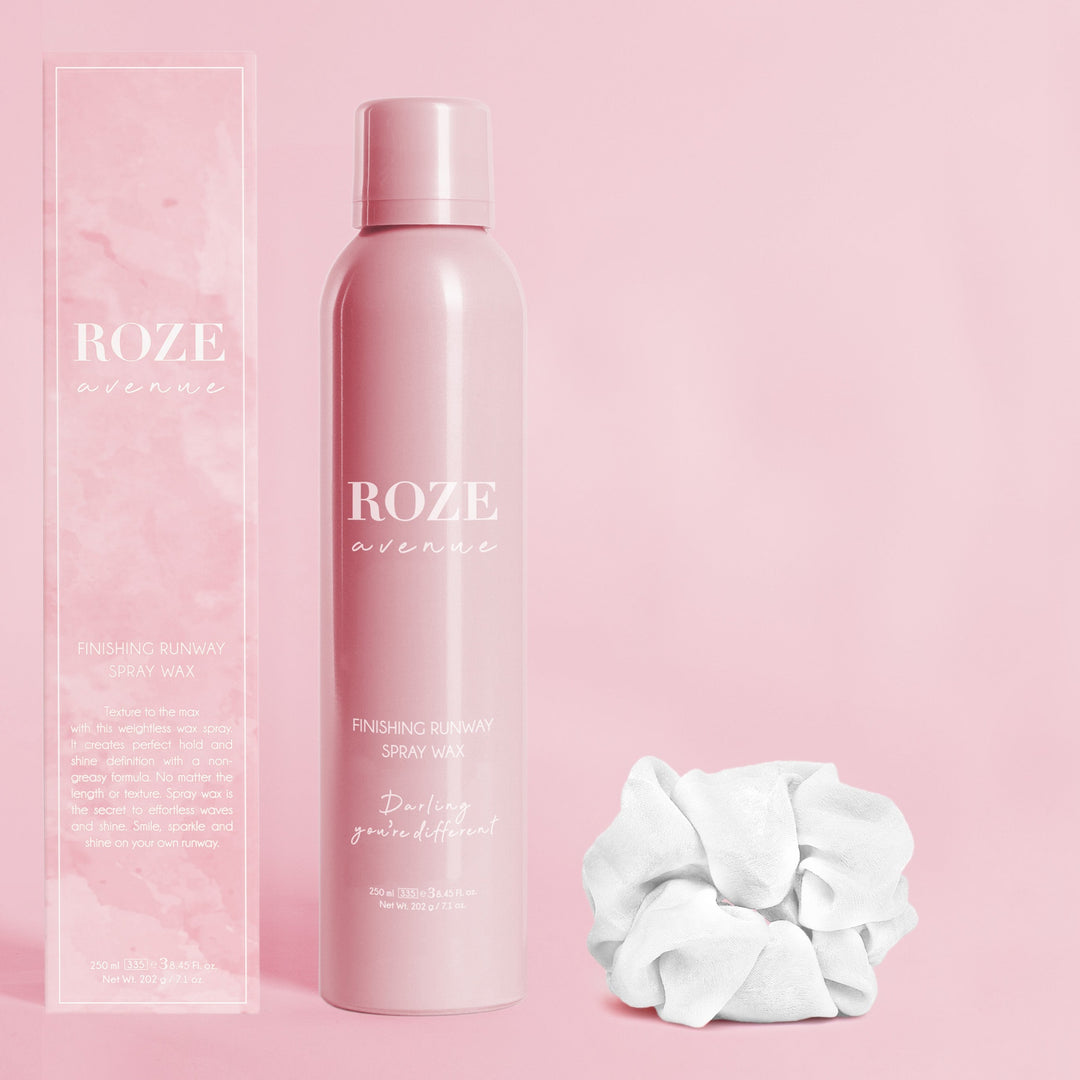 zestaw do włosów wosk w sprayu + gumka do włosów